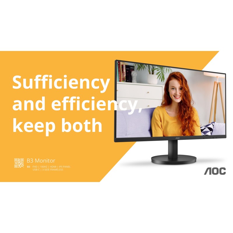 AOC B3 U27B3M computer monitor 68.6 cm (27 AOC B3 U27B3M computer monitor 68.6 cm (27