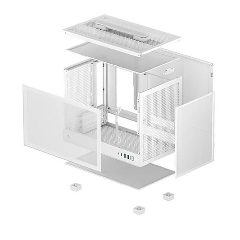 Obudowa DeepCool CH160 MESH WH Obudowa DeepCool CH160 MESH WH