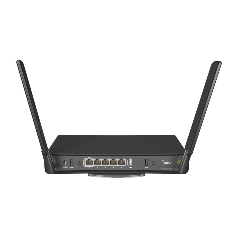 Router WiFi 6 Mikrotik hAP ax3 (C53UiG+5HPaxD2HPaxD) 2,4GHz(2x2)/5GHz(2x2) 5p Router WiFi 6 Mikrotik hAP ax3 (C53UiG+5HPaxD2HPaxD) 2,4GHz(2x2)/5GHz(2x2) 5p