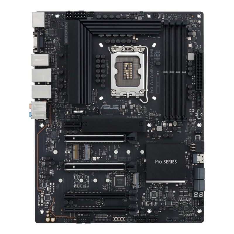 ASUS PRO WS W680-ACE Intel W680 LGA 1700 ATX ASUS PRO WS W680-ACE Intel W680 LGA 1700 ATX