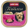 ANIMONDA Vom Feinsten Adult Mini Veal, ham and basil - wet dog food - 100g