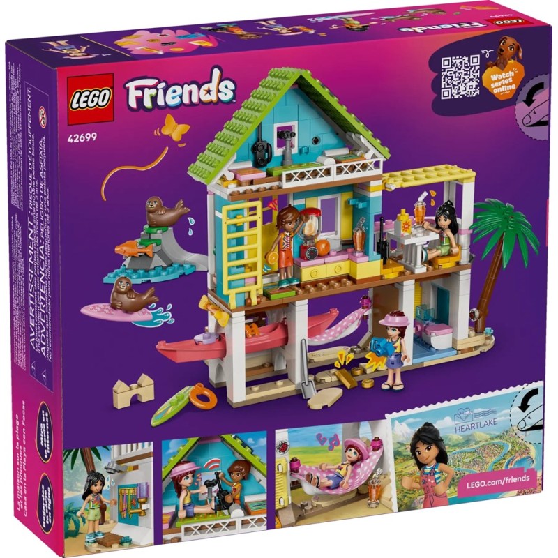 LEGO FRIENDS 42699 Beach House with Seals