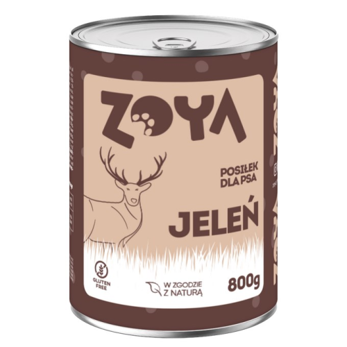 ZOYA Deer - wet dog food - 800g ZOYA Deer - wet dog food - 800g
