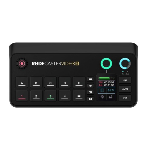 RØDECaster Video S - video and audio production console, black RØDECaster Video S - video and audio production console, black