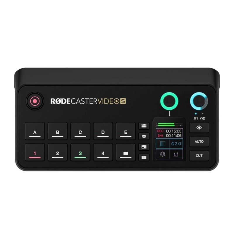 RØDECaster Video S - video and audio production console, black RØDECaster Video S - video and audio production console, black