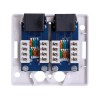 Lanberg OU6-0002-W outlet box RJ-45 White Lanberg OU6-0002-W outlet box RJ-45 White