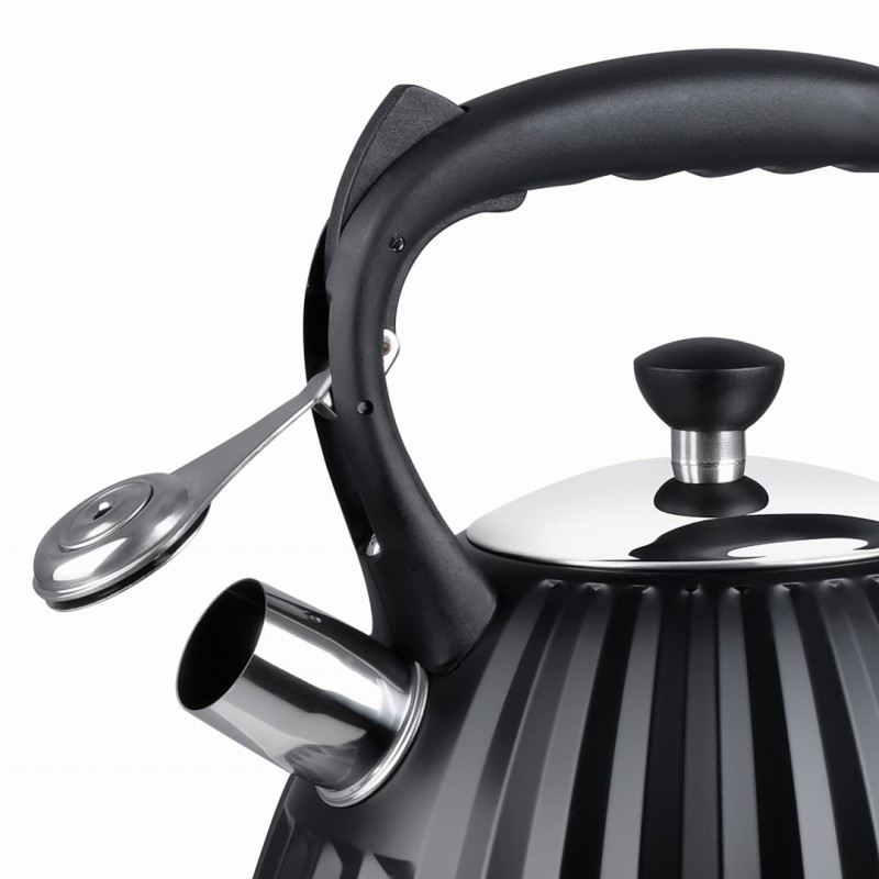 PROMIS Kettle 3.0 l, ANTONIO, matte black, black handle PROMIS Kettle 3.0 l, ANTONIO, matte black, black handle