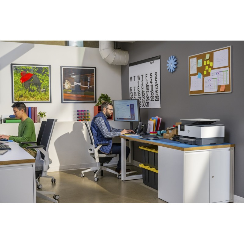 HP OfficeJet Pro 9120b Wireless All-in-One Color Printer, Two-sided printing; Copier, Scanner HP OfficeJet Pro 9120b Wireless All-in-One Color Printer, Two-sided printing; Copier, Scanner