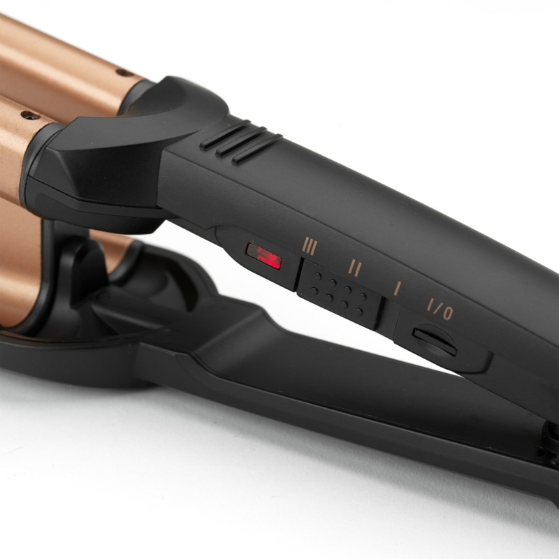BaByliss Deep Waves Curling iron Warm Black, Orange 98.4 BaByliss Deep Waves Curling iron Warm Black, Orange 98.4