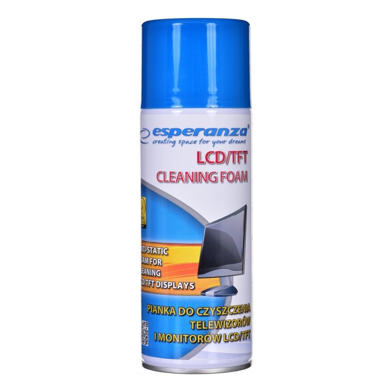 Esperanza ES119 LCD/TFT/Plasma Equipment cleansing foam 400 ml Esperanza ES119 LCD/TFT/Plasma Equipment cleansing foam 400 ml