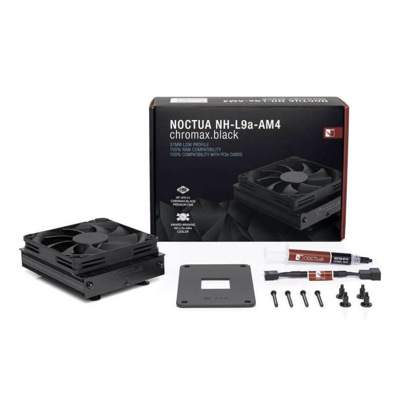 Chłodzenie CPU NOCTUA NH-D9L chromax.black Chłodzenie CPU NOCTUA NH-D9L chromax.black