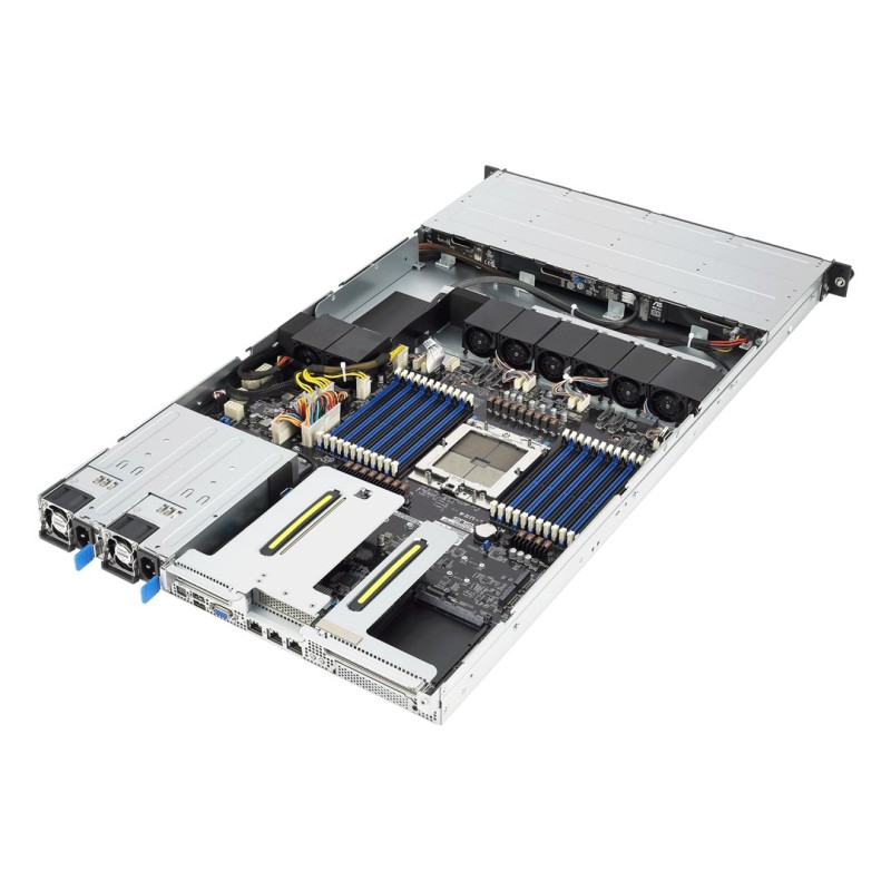 Platforma Asus Rack (1U) RS501A-E12-RS4 AMD Epyc 9005/9004 (4x NVMe/SATA HS, 2xM.2, 2x1Gbe, IPMI, 1+1 1600W ) Platforma Asus Rack (1U) RS501A-E12-RS4 AMD Epyc 9005/9004 (4x NVMe/SATA HS, 2xM.2, 2x1Gbe, IPMI, 1+1 1600W )