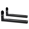 Maclean MC-915 B Universal Microwave Bracket Holder Wall Mount Adjustable Solid Metal Kitchen 30kg Black Maclean MC-915 B Universal Microwave Bracket Holder Wall Mount Adjustable Solid Metal Kitchen 30kg Black