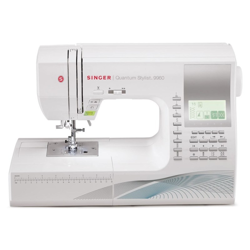 Singer 9960 Quantum Stylist sewing machine, white Singer 9960 Quantum Stylist sewing machine, white