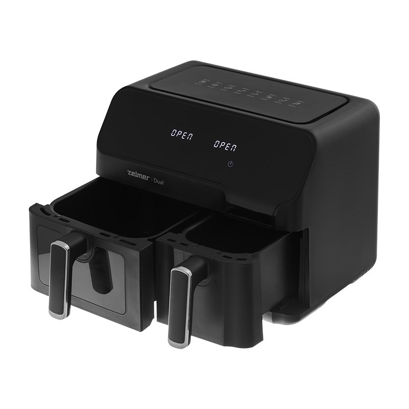 Zelmer ZAF9000 Air Fryer 5.5 l + 3.5 l 2700 W black Zelmer ZAF9000 Air Fryer 5.5 l + 3.5 l 2700 W black