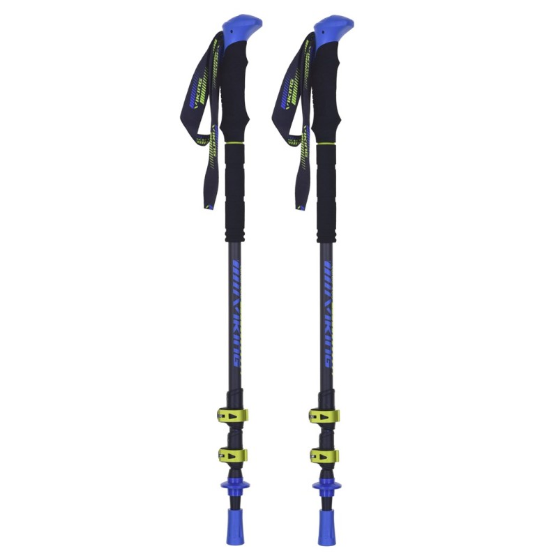 VIKING CARBO LITE TREKKING POLES BLACK/LIME VIKING CARBO LITE TREKKING POLES BLACK/LIME
