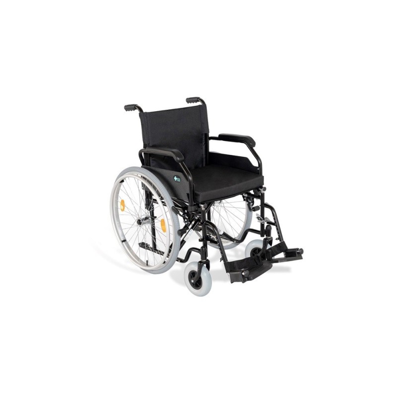Steel wheelchair RF-1 Cruiser Black 48cm