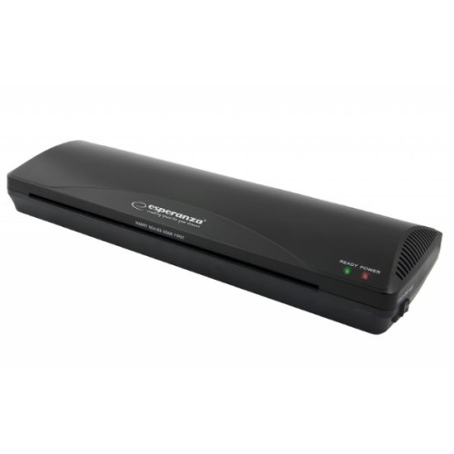 Esperanza EFL003 laminator Cold/hot laminator 250 mm/min Black Esperanza EFL003 laminator Cold/hot laminator 250 mm/min Black