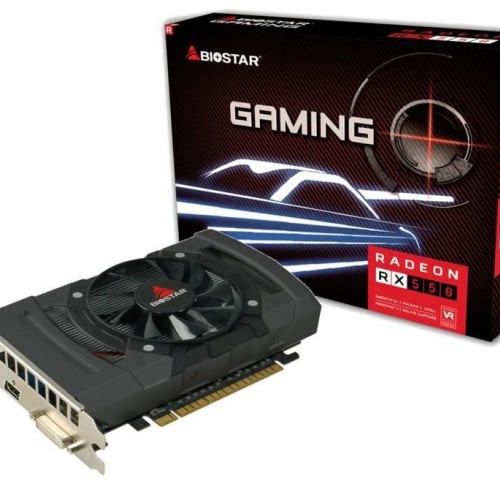 Biostar Radeon RX550 AMD Radeon RX 550 4 GB GDDR5 Biostar Radeon RX550 AMD Radeon RX 550 4 GB GDDR5