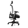 Ergonomic office chair SAGA PLUS black Ergonomic office chair SAGA PLUS black