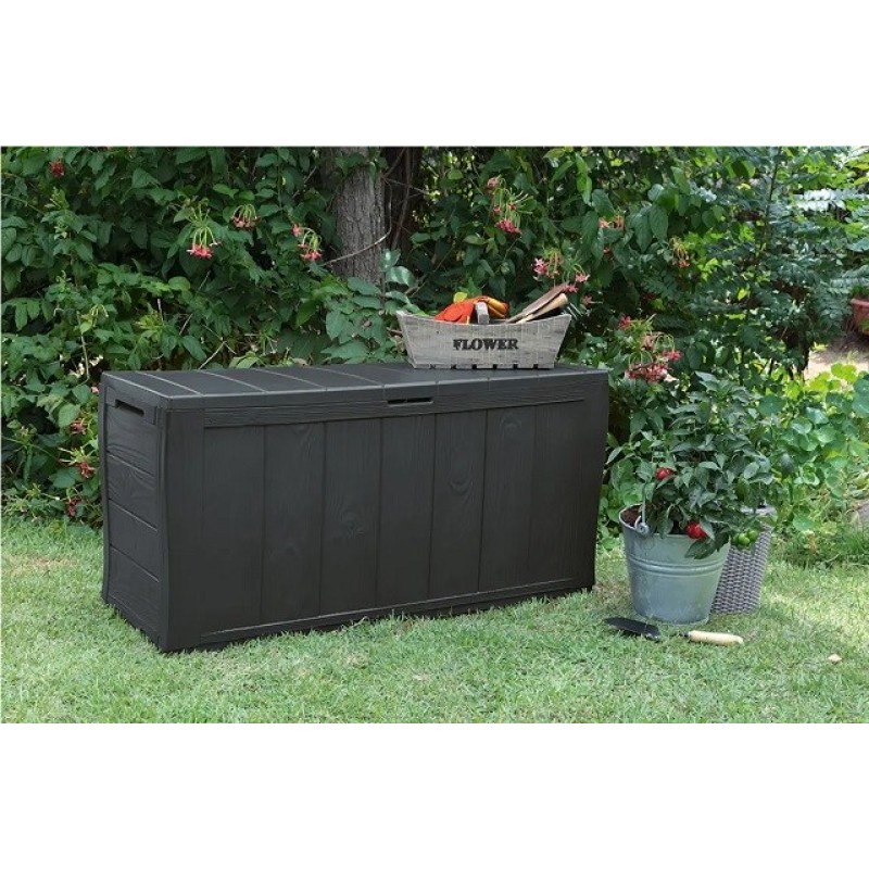 SHERWOOD STORAGE BOX 270 L KETER garden box SHERWOOD STORAGE BOX 270 L KETER garden box