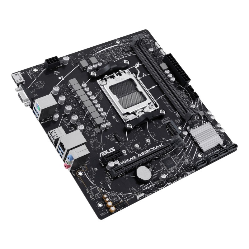 ASUS PRIME A620M-K AMD A620 Socket AM5 micro ATX ASUS PRIME A620M-K AMD A620 Socket AM5 micro ATX
