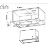 Elica LANE IX/A/52 Built-in Stainless steel 550 m³/h B Elica LANE IX/A/52 Built-in Stainless steel 550 m³/h B
