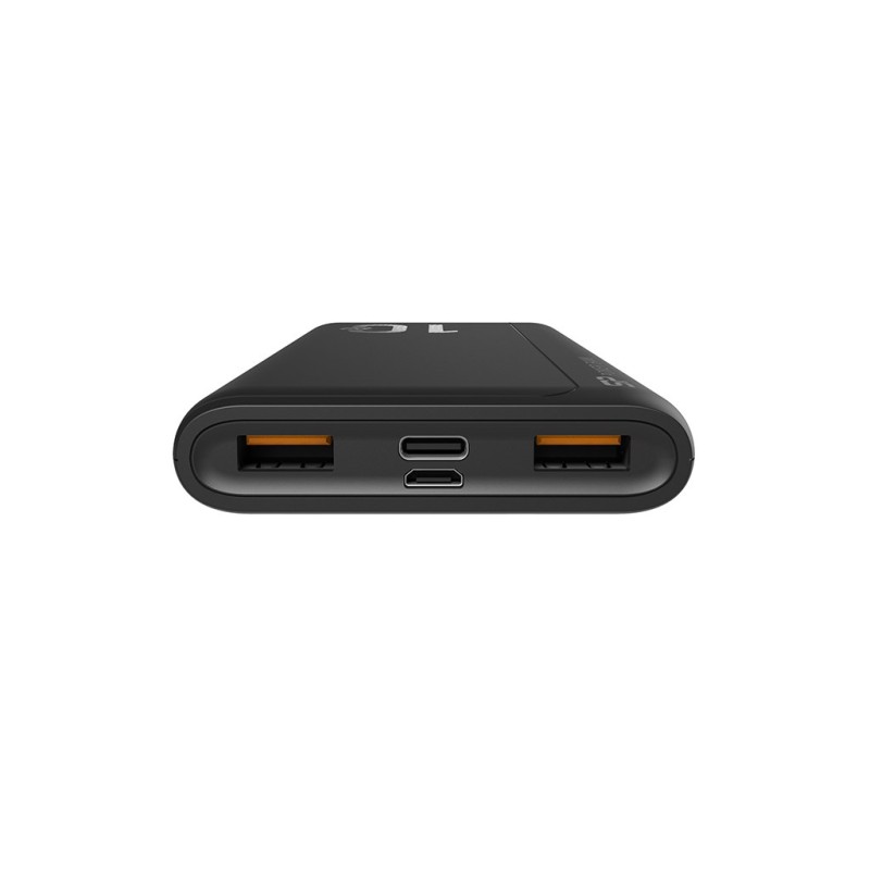 SILICON POWER QP15 Powerbank External battery 10000 mAh 2x USB QC 3.0 1x USB-C PD (SP10KMAPBKQP150K) Black SILICON POWER QP15 Powerbank External battery 10000 mAh 2x USB QC 3.0 1x USB-C PD (SP10KMAPBKQP150K) Black