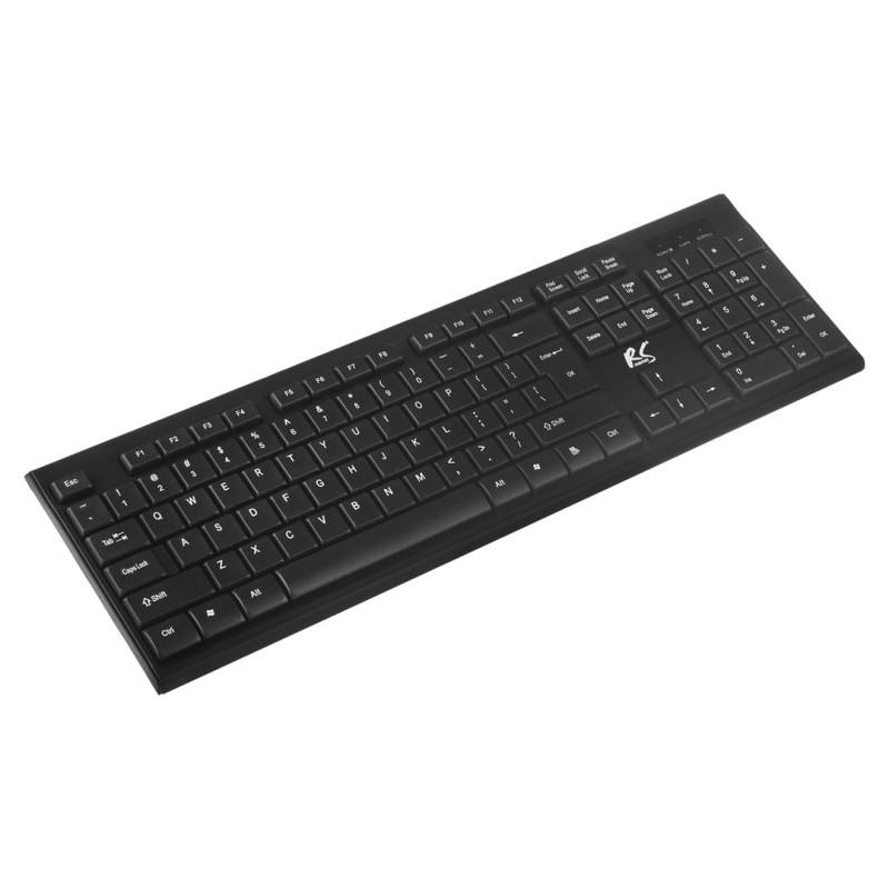 NanoRS Wireless Keyboard and Mouse Combo with Ergonomic Design – RS580 for Smooth and Efficient Use NanoRS Wireless Keyboard and Mouse Combo with Ergonomic Design – RS580 for Smooth and Efficient Use