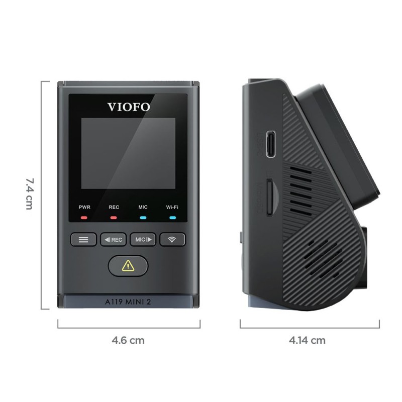 VIOFO A119 MINI 2-G GPS route recorder VIOFO A119 MINI 2-G GPS route recorder