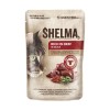 SHELMA Rich in chicken, turkey, beef and duck - wet cat food - 4x85g SHELMA Rich in chicken, turkey, beef and duck - wet cat food - 4x85g
