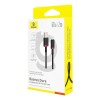 Baseus Dura USB Type A to Type C 60 W fast charging cable 2 m Black, Red