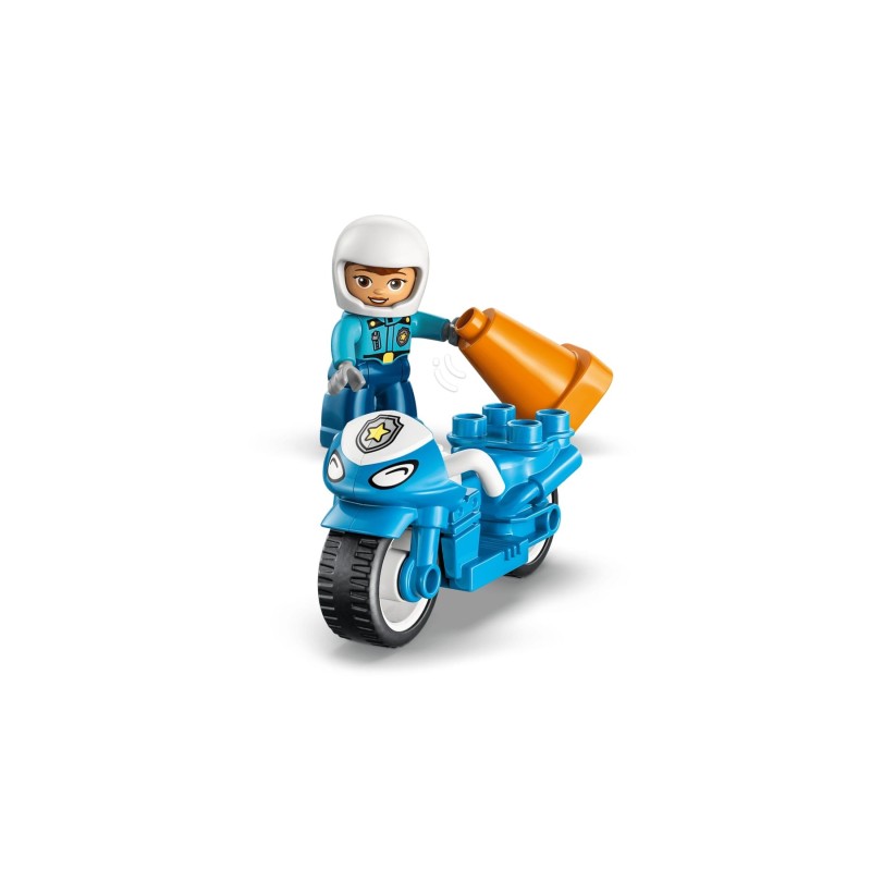 LEGO DUPLO 10471 Blue Police Motorcycle