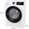 WASHING MACHINE GORENJE WNHEI72SAS/PL WASHING MACHINE GORENJE WNHEI72SAS/PL