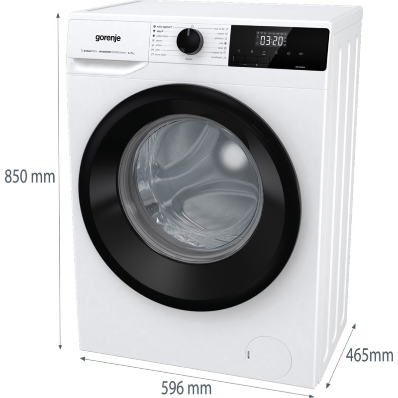 WASHING MACHINE GORENJE WNHEI72SAS/PL WASHING MACHINE GORENJE WNHEI72SAS/PL