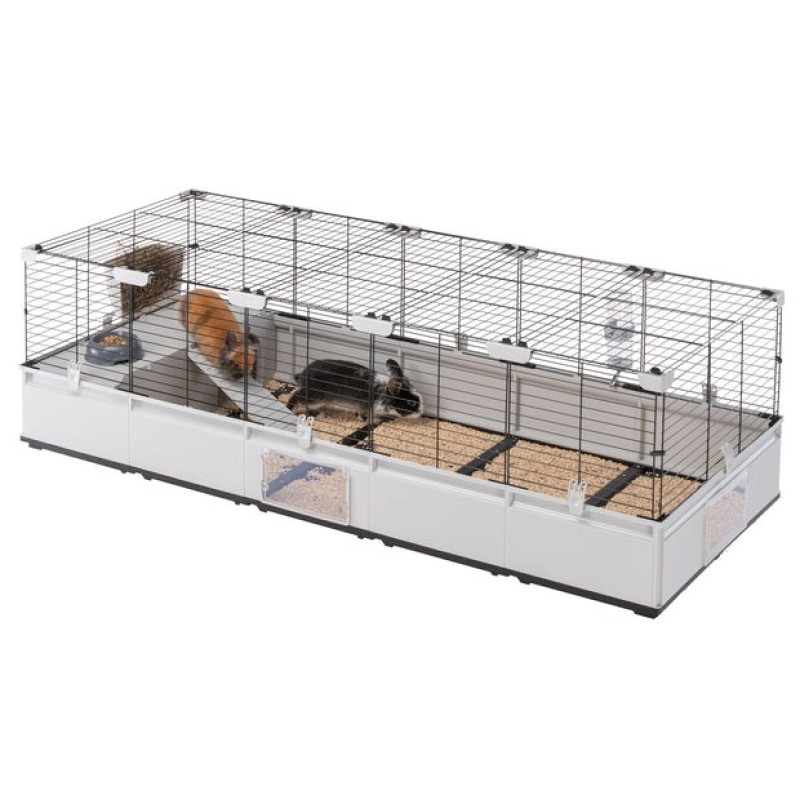 FERPLAST Modular 4 - cage for rabbit and domestic guinea pig - 179 x 72 x 56cm FERPLAST Modular 4 - cage for rabbit and domestic guinea pig - 179 x 72 x 56cm