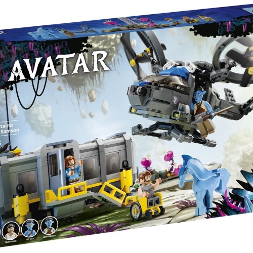 LEGO AVATAR 75573 FLOATING MOUNTAINS: SITE 26 & RDA SAMSON