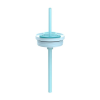 Thermal mug with telescopic straw Kambukka Rio Tumbler 950ml Frosty Coconut Thermal mug with telescopic straw Kambukka Rio Tumbler 950ml Frosty Coconut