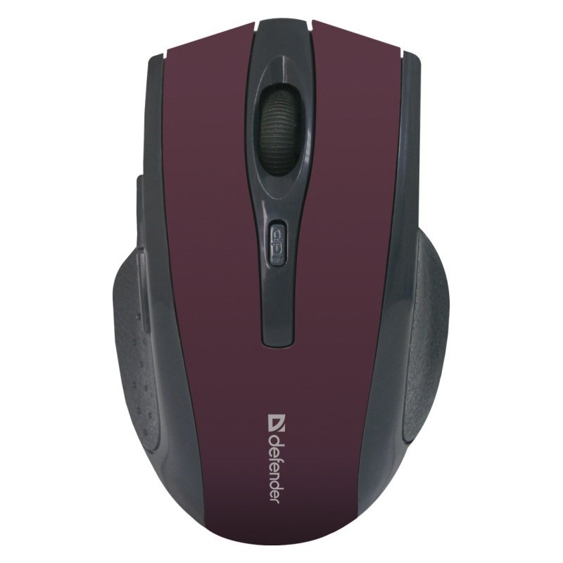 MOUSE DEFENDER ACCURA MM-665 RF MAROON 1600dpi 6P MOUSE DEFENDER ACCURA MM-665 RF MAROON 1600dpi 6P