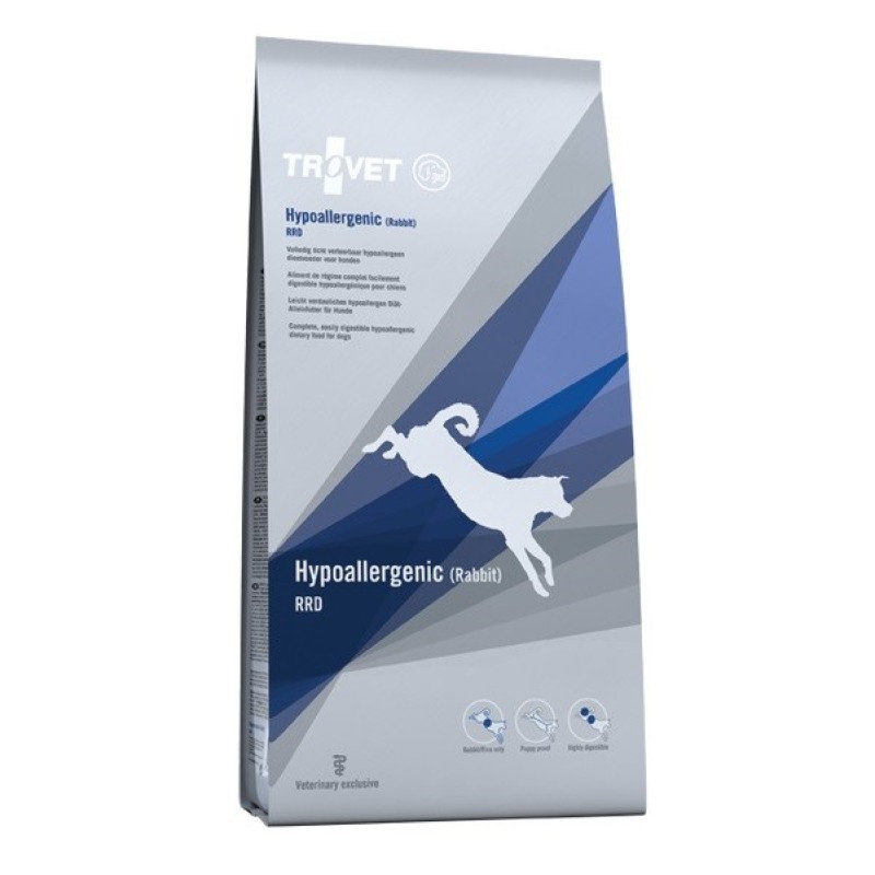 TROVET Hypoallergenic RRD Rabbit - dry dog food - 3kg TROVET Hypoallergenic RRD Rabbit - dry dog food - 3kg
