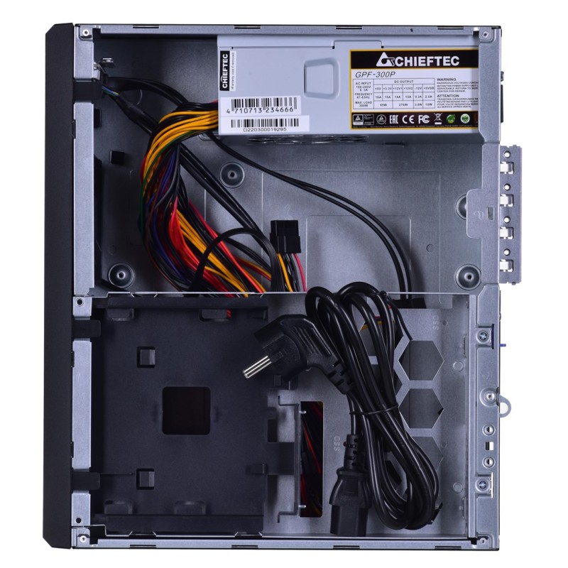 Chieftec BE-10B-300 computer case Small Form Factor (SFF) Black 300 W Chieftec BE-10B-300 computer case Small Form Factor (SFF) Black 300 W