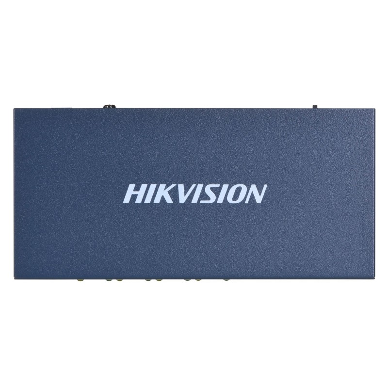 Hikvision DS-3E0106HP-E Network Links Unmanaged Fast Ethernet (10/100) PoE Support Blue Hikvision DS-3E0106HP-E Network Links Unmanaged Fast Ethernet (10/100) PoE Support Blue