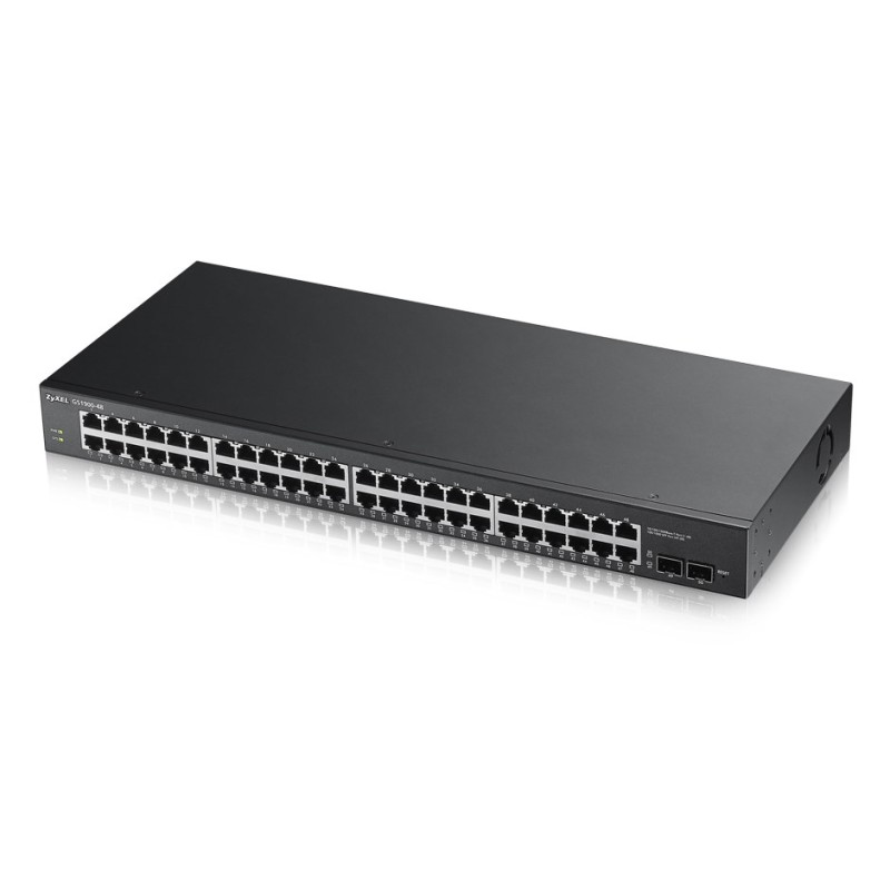 Zyxel GS1900-48-EU0102F network switch L2 Gigabit Ethernet (10/100/1000) Black