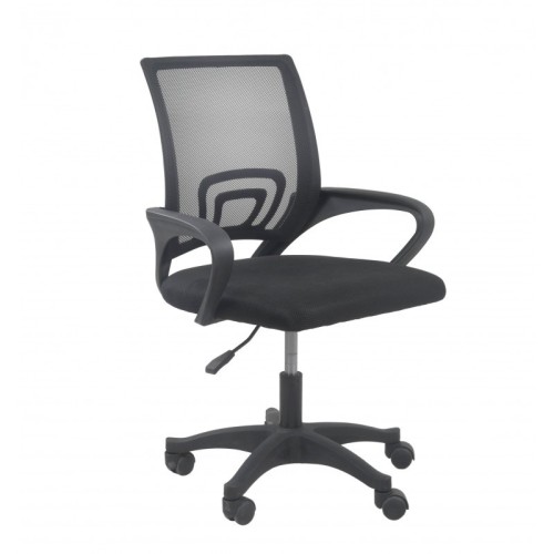 Topeshop FOTEL MORIS CZERŃ office/computer chair Padded seat Mesh backrest Topeshop FOTEL MORIS CZERŃ office/computer chair Padded seat Mesh backrest