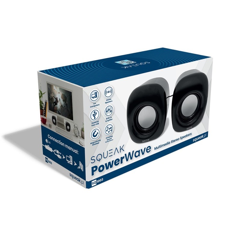 PC Speakers 2.0 PowerWave SQ1003 PC Speakers 2.0 PowerWave SQ1003