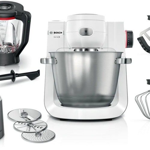 Bosch Serie 6 MUMS6EW22 food processor 1600 W 5.5 L White Bosch Serie 6 MUMS6EW22 food processor 1600 W 5.5 L White
