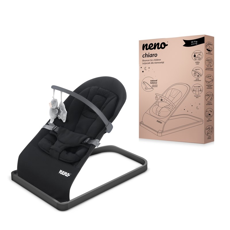 Neno Chiaro BLACK – baby bouncer
