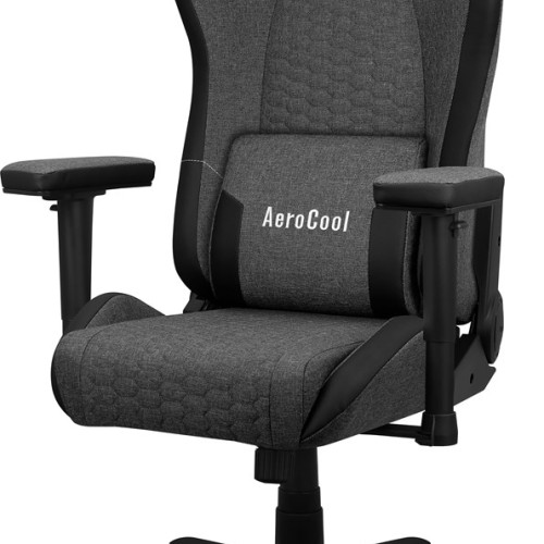 Aerocool CROWNASHBK, Ergonomic Gaming Chair, Adjustable Cushions, AeroWeave Technology, Black Aerocool CROWNASHBK, Ergonomic Gaming Chair, Adjustable Cushions, AeroWeave Technology, Black