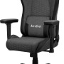Aerocool CROWNASHBK, Ergonomic Gaming Chair, Adjustable Cushions, AeroWeave Technology, Black
