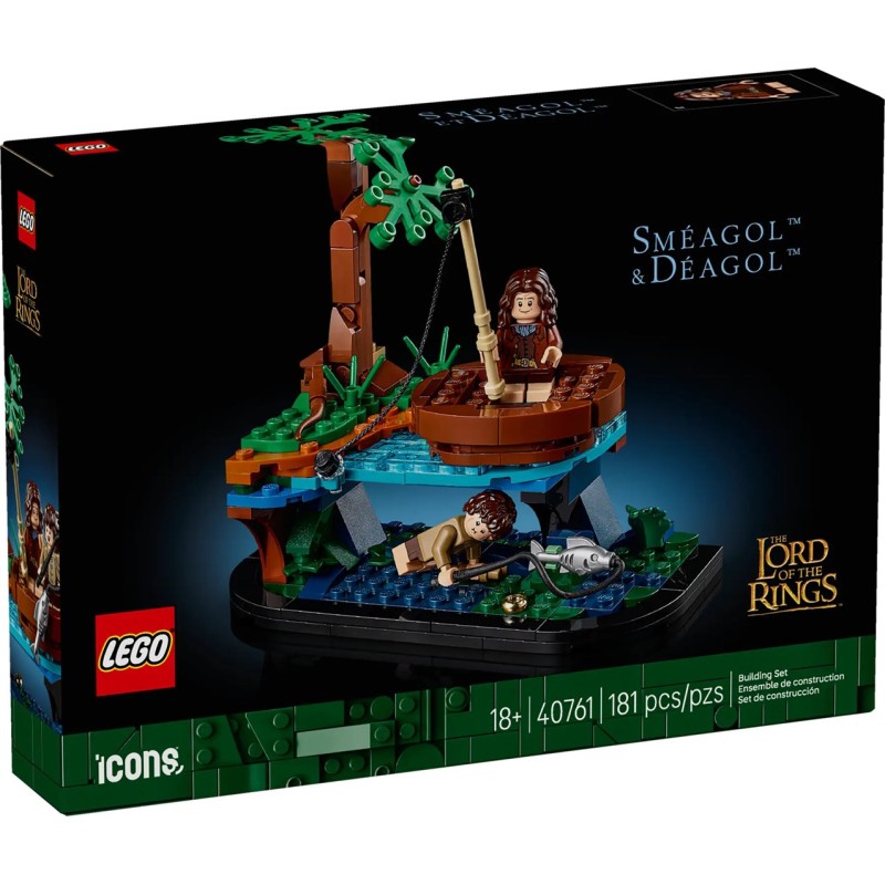 LEGO ICONS 40761 The Lord of the Rings: Sméagol and Déagol